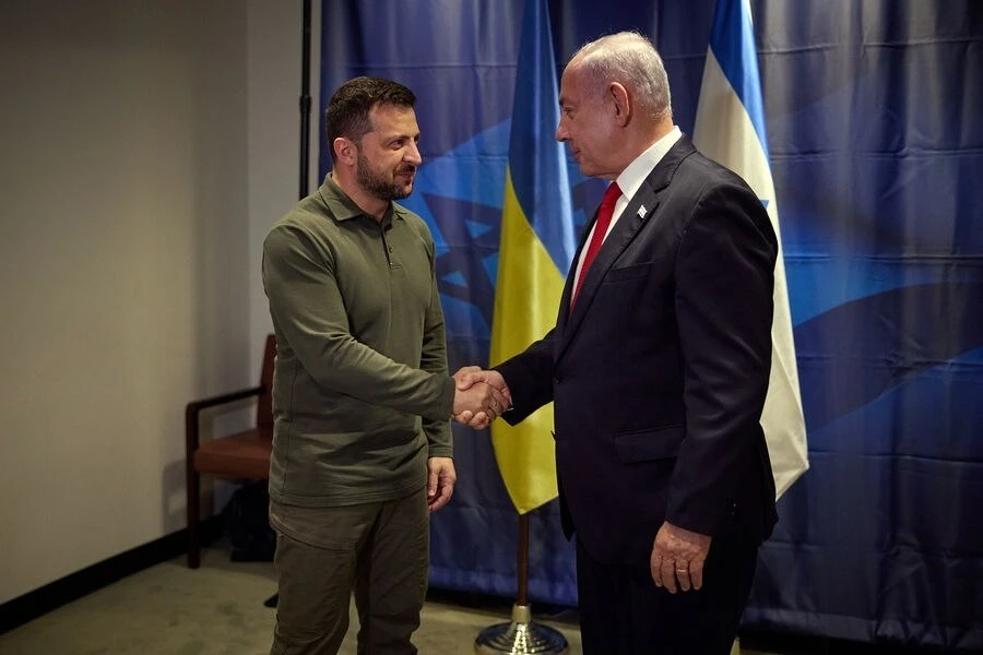 Зеленский призвал к укреплению связей с Израилем