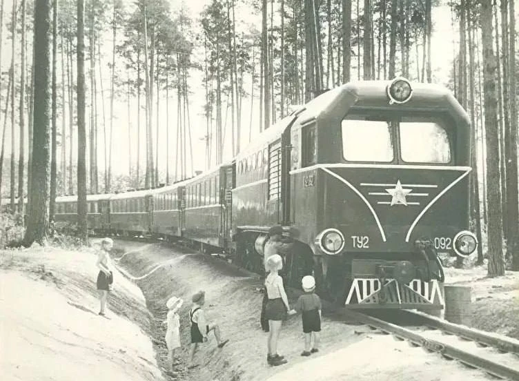 Детская железная дорога в ЦПКиО в Екатеринбурге, 1960-е