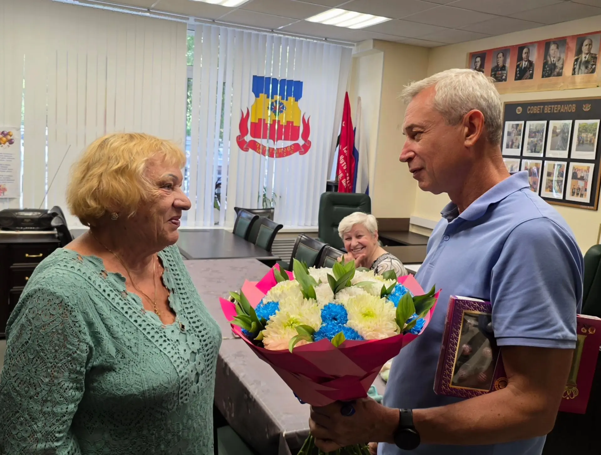 ​Сегодня в нашем районе царит особая, праздничная атмосфера. Свой 80-летний юбилей отме...