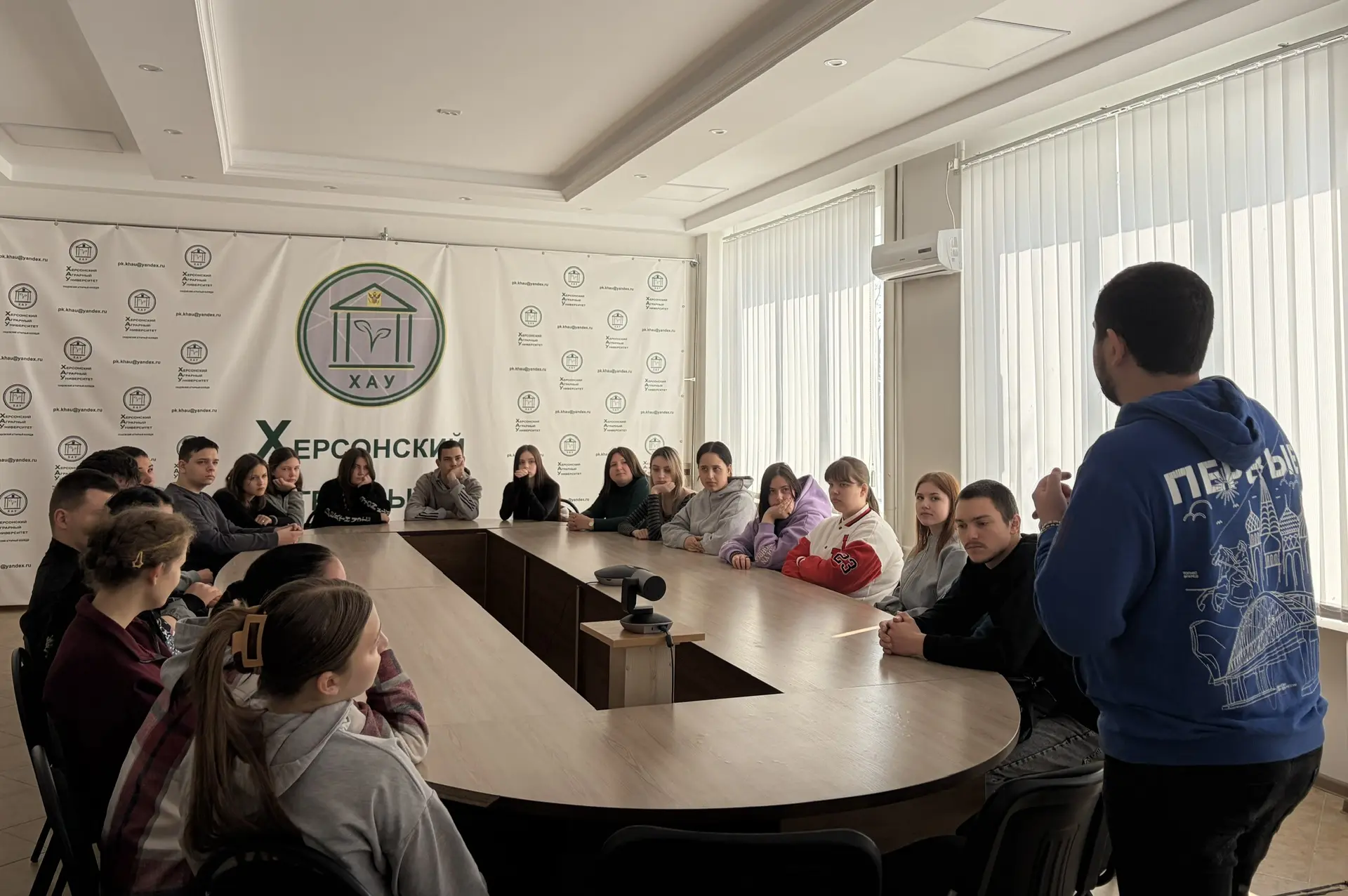 Движение Первых в ХАУ: открываем новые горизонты!🇷🇺  🎓В Херсонском аграрном университете прошла ярка