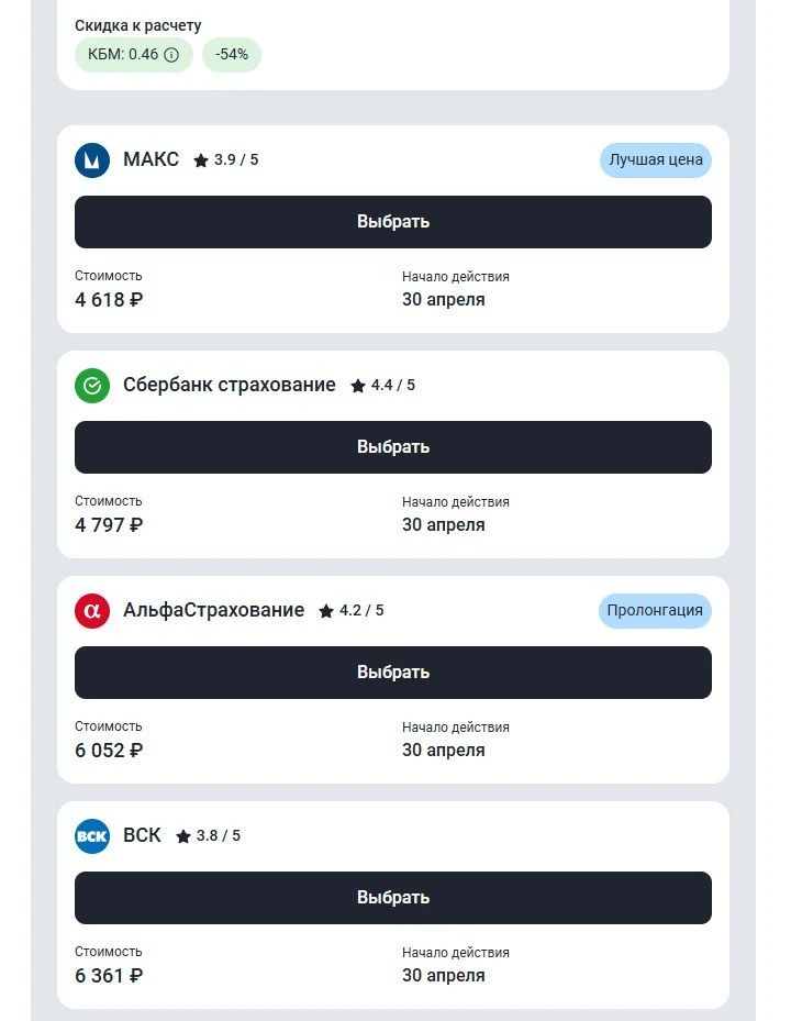 Зачем сравнивать цены ОСАГО в разных компаниях?