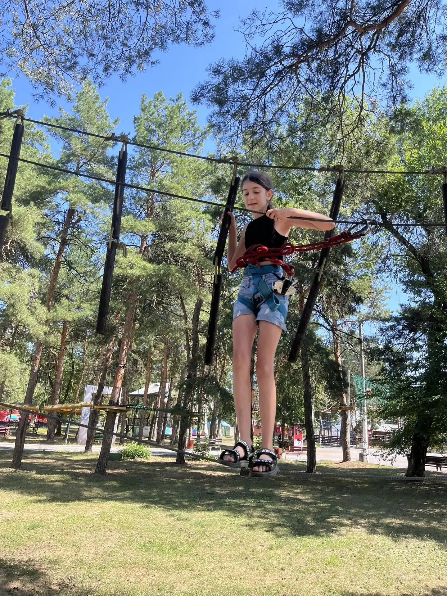 ☀️ Как я провожу лето: прогулка в парке Горького в Сызрани ☀️