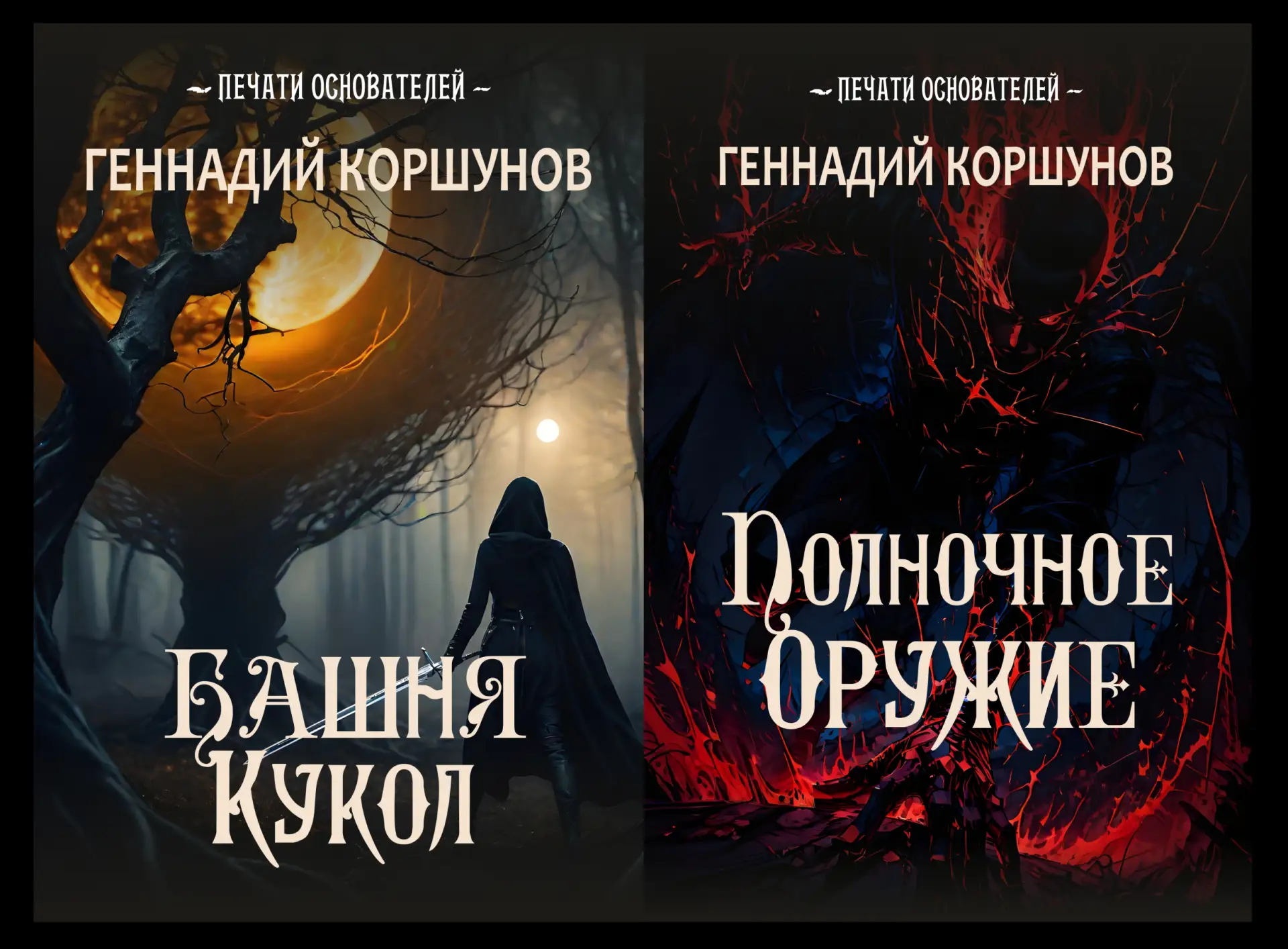 Теперь и на Литрес. Обе книги серии "Печати Основателей".