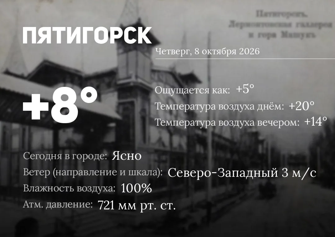 ☀️ Доброе утро, Пятигорск!