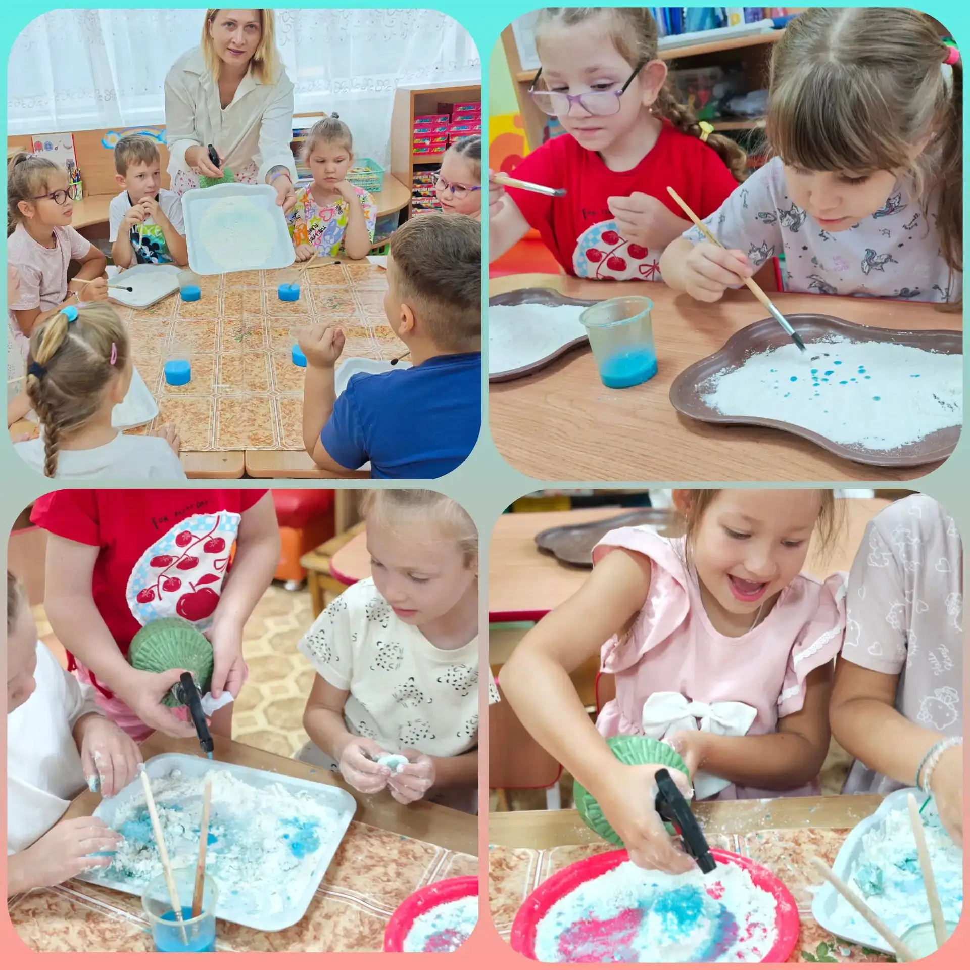 🎉 Сегодня в нашем детском саду настоящий день научных экспериментов! 🧪

Ребята из подготовительной