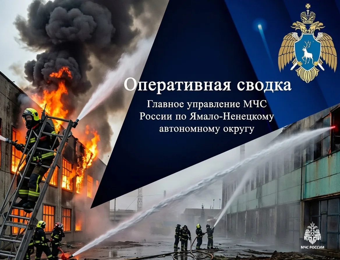 #СводкаМЧС

❗На Ямале за прошедшие сутки пожарно-спасательные подразделения МЧС России на ликвидацию