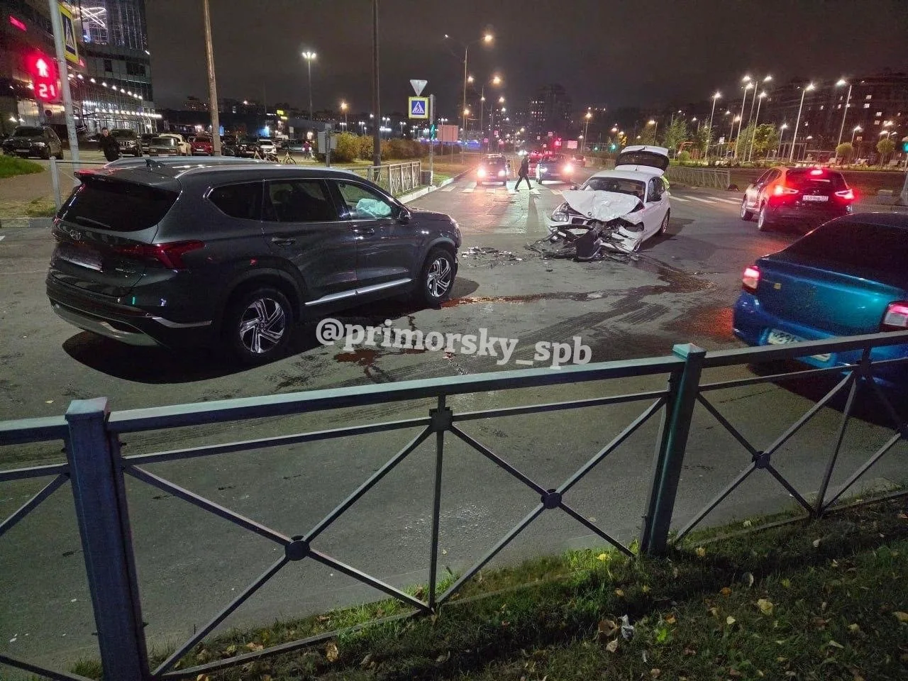 ⚡️ На Байконурской улице в ДТП тяжело пострадал подросток