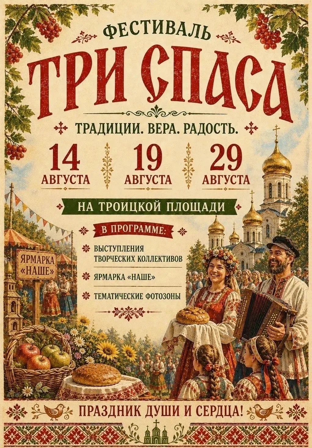 Последний Спас в году — Хлебный!
