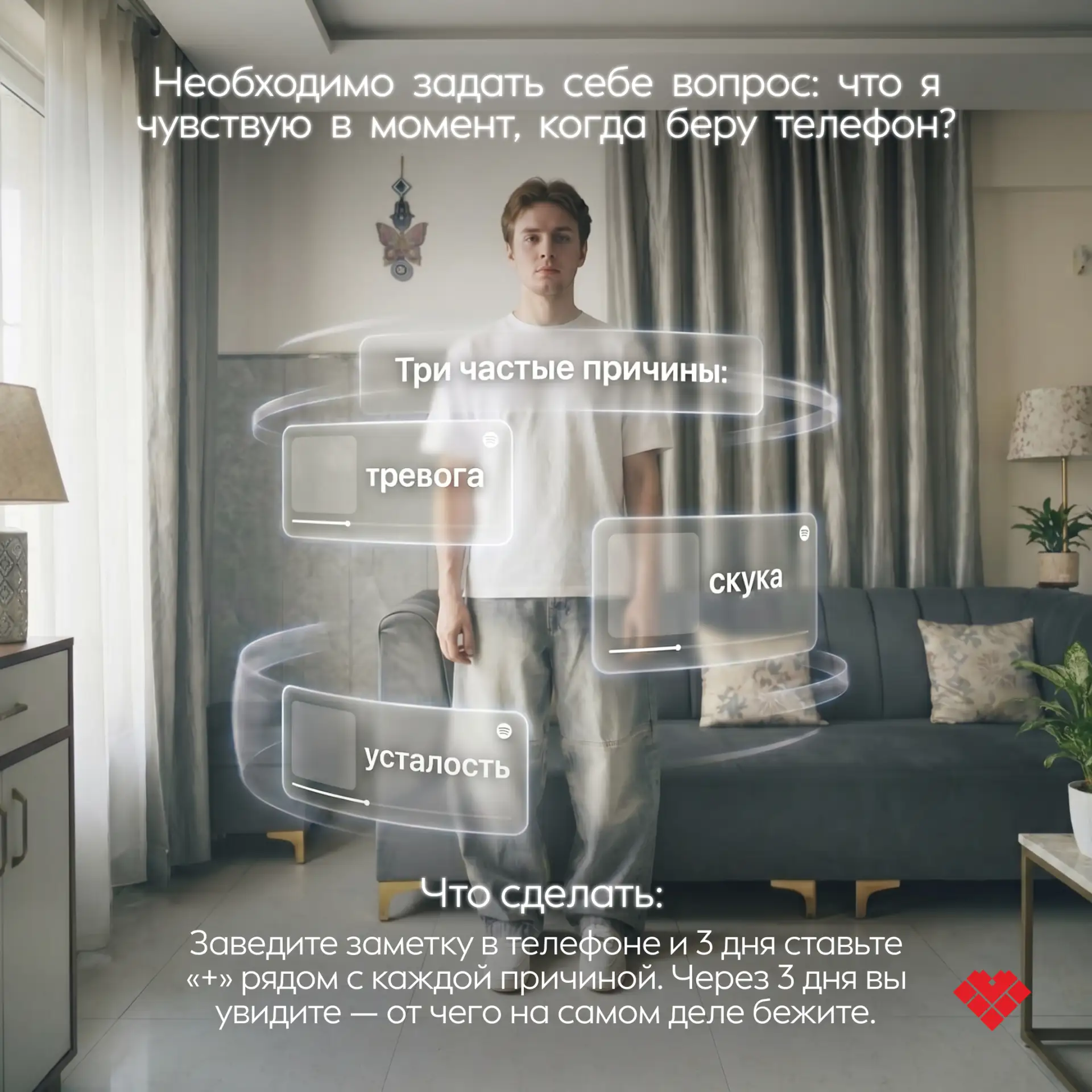 Знакомо чувство, когда телефон сам «тянет» руку? Проверить ленту, мессенджеры, новости…...