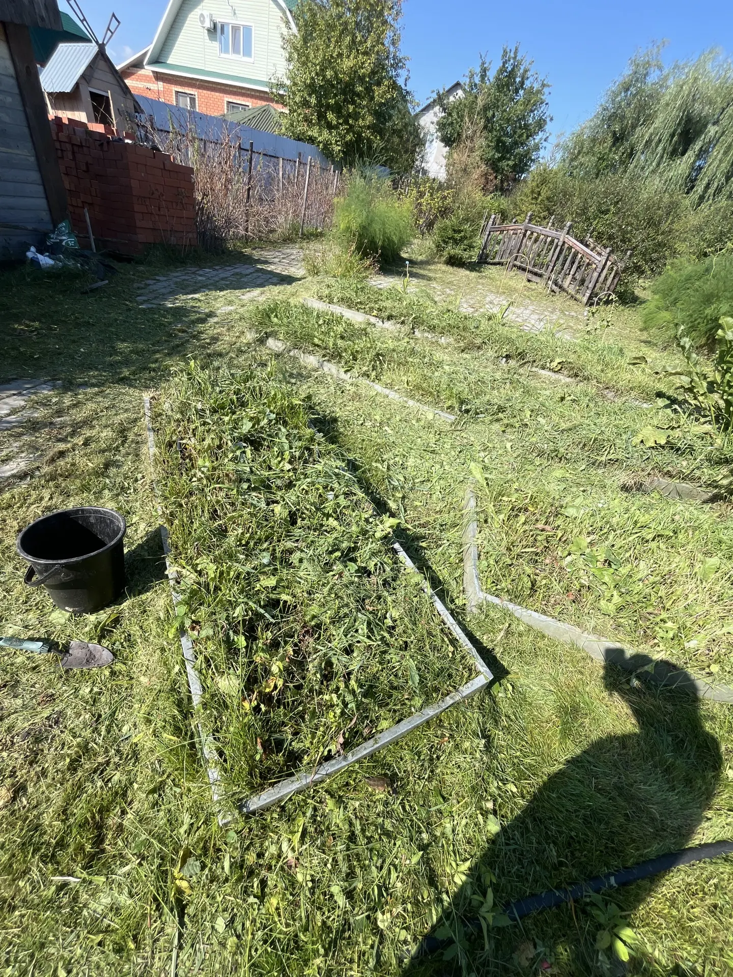 Прополка огорода🌱