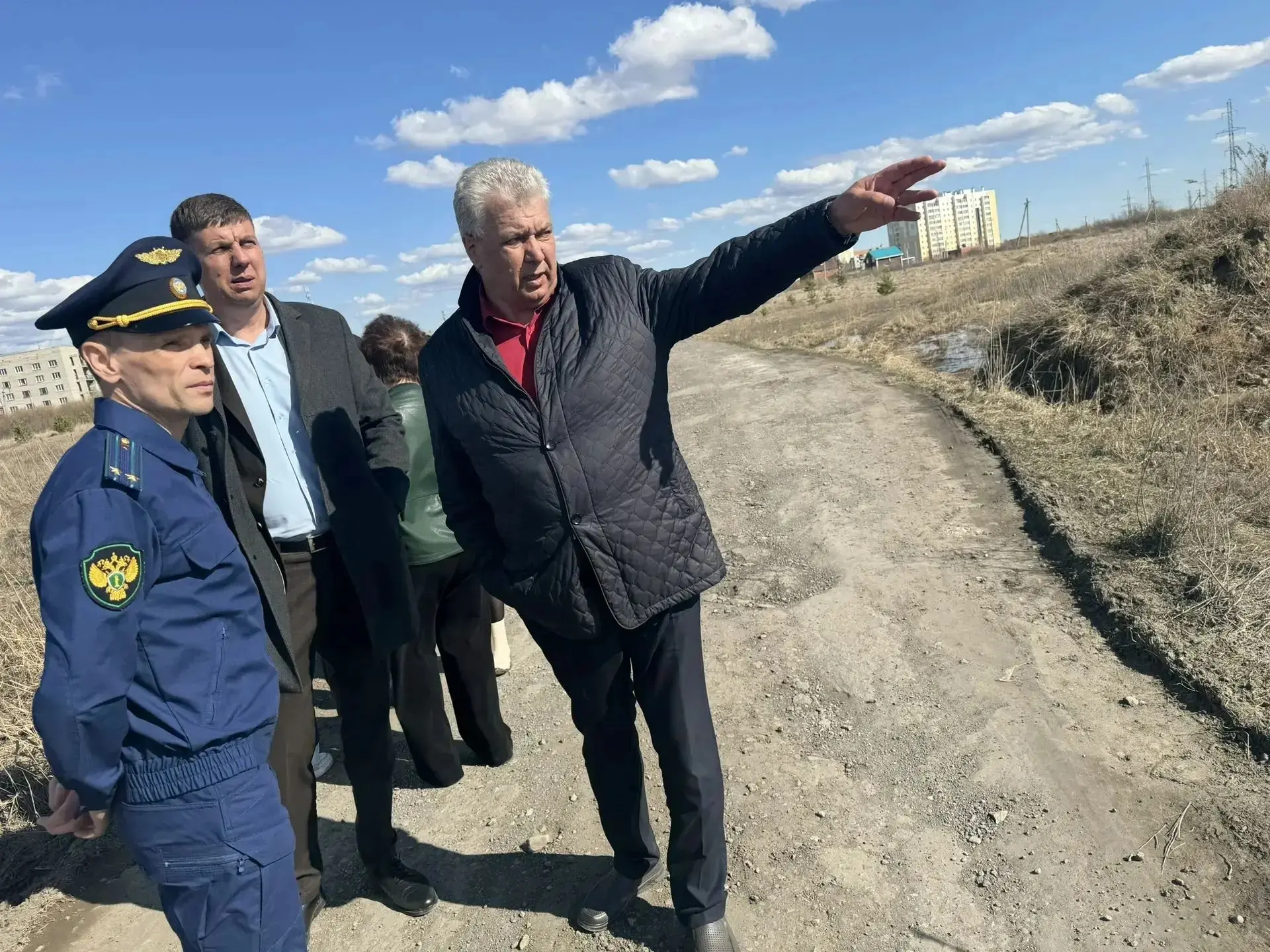 ‼️В связи с имеющейся проблемой подтопления талыми водами частных домов жителей исполняющим обязанно