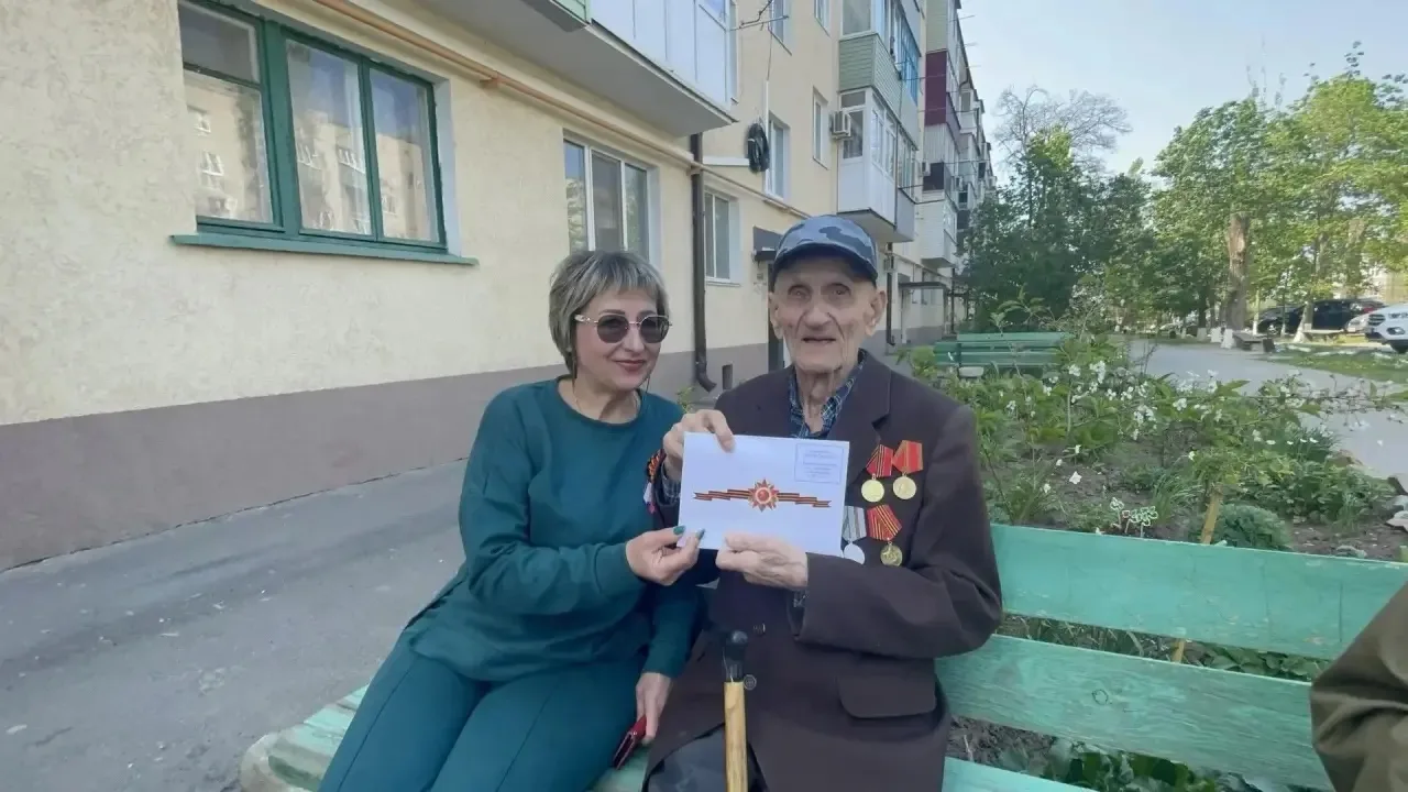 ✅ В честь 81-й годовщины Победы сотрудники Дворца культуры железнодорожников сердечно поздравили вет