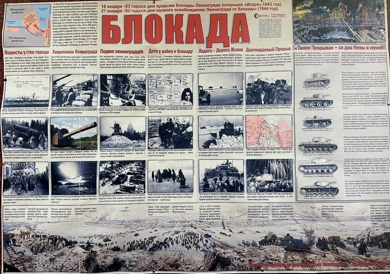 🕯️Блокада Ленинграда – одна из самых трагичных и, в то же время, героических страниц в истории Велик