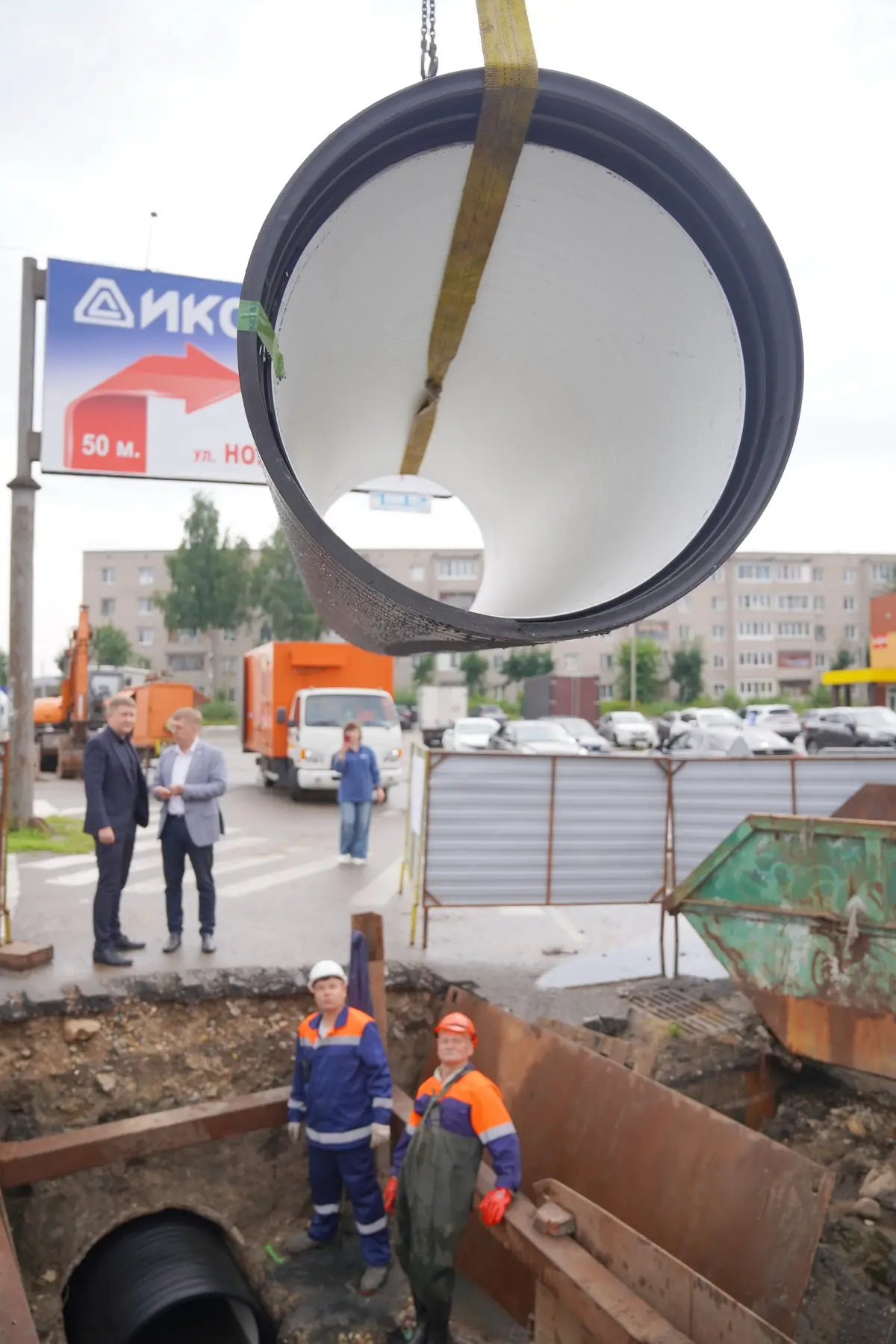 «Водоканал» проводит модернизацию инженерных сетей в южной части города Иваново

⚙️ Инженеры предпри