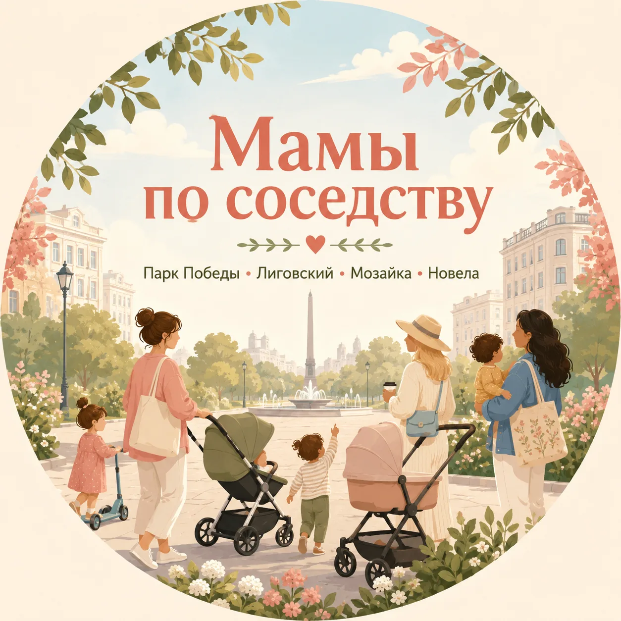 👩‍👧‍👦 Мамы по соседству