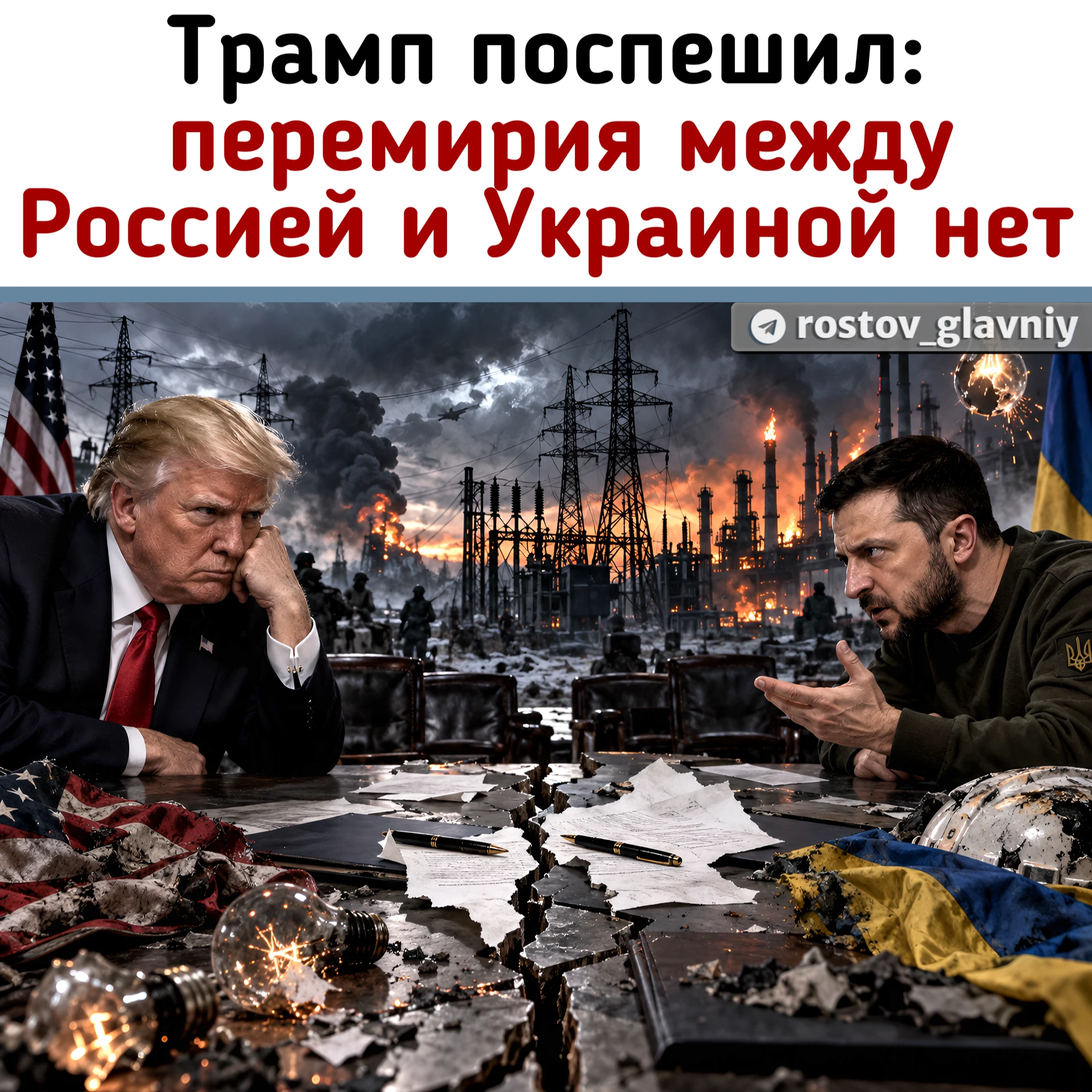⛽️ Трамп поспешил: энергетического перемирия между Россией и Украиной пока нет (спойлер...