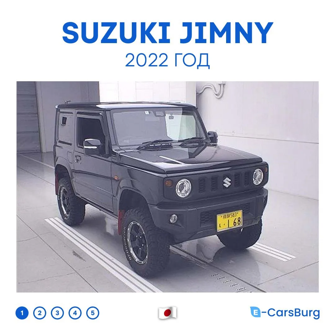 Suzuki Jimny 2022 года — тот самый компактный 🇯🇵Японский внедорожник с полным приводом!

Основные 