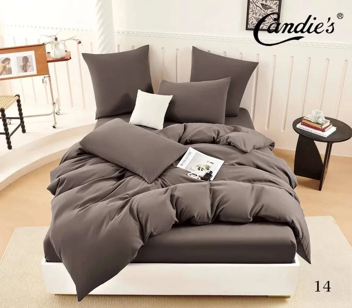 РАСПРОДАЖА СЕМЬЯ ❗️НА РЕЗИНКЕ 

Комплект постельного белья Candies Barhat Delux 
с простыней на рези