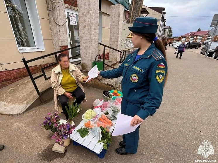 В Вязьме прошел профилактический рейд по пожарной безопасности.