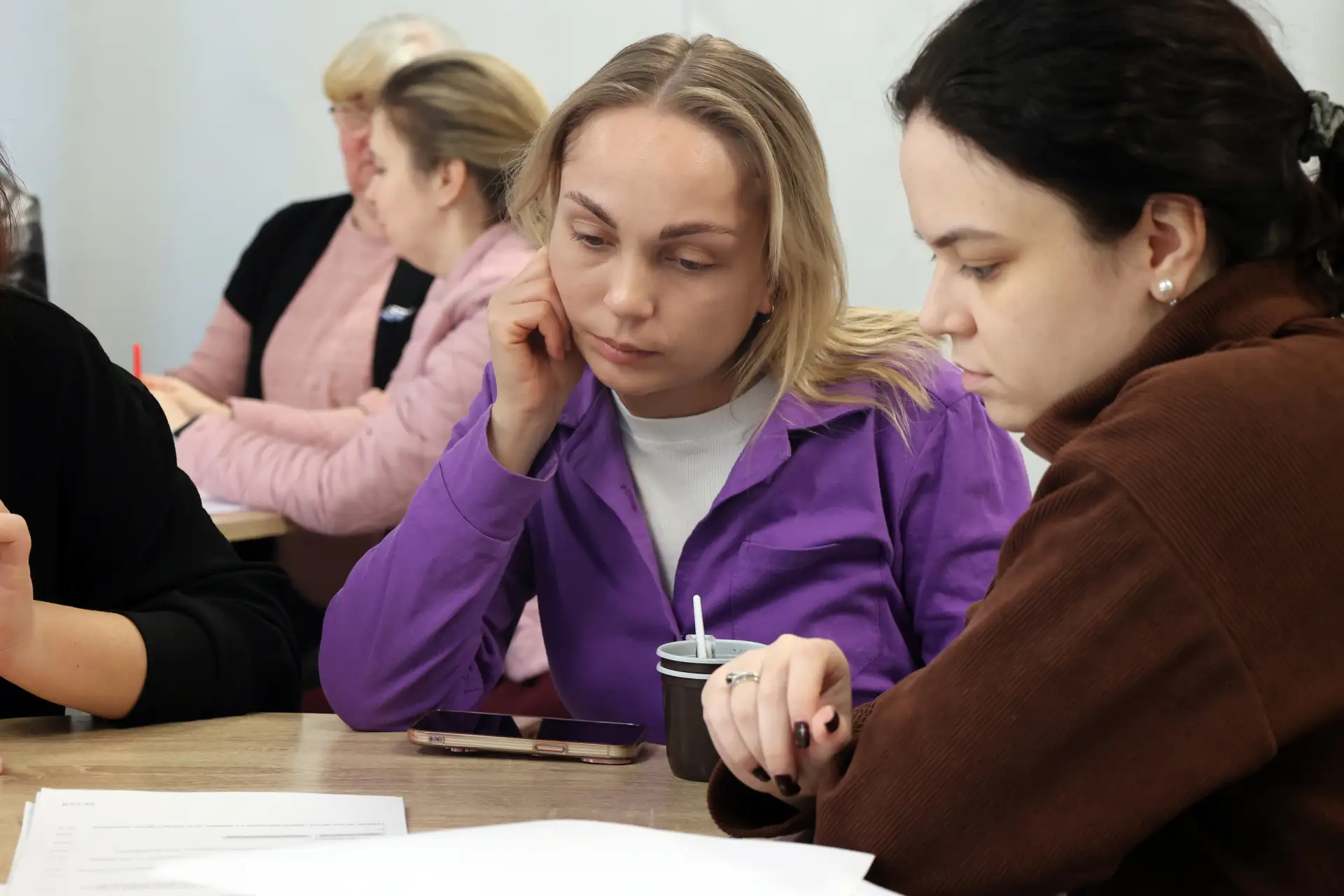 На прошлой неделе на базе нашего лицея прошел семинар для заместителей директоров Приморского района