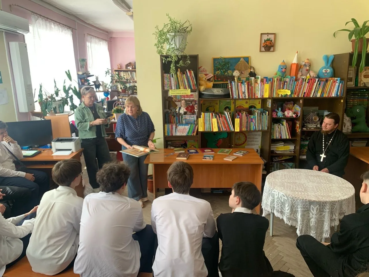 «Всё начинается с семьи»: диалог поколений в библиотеке