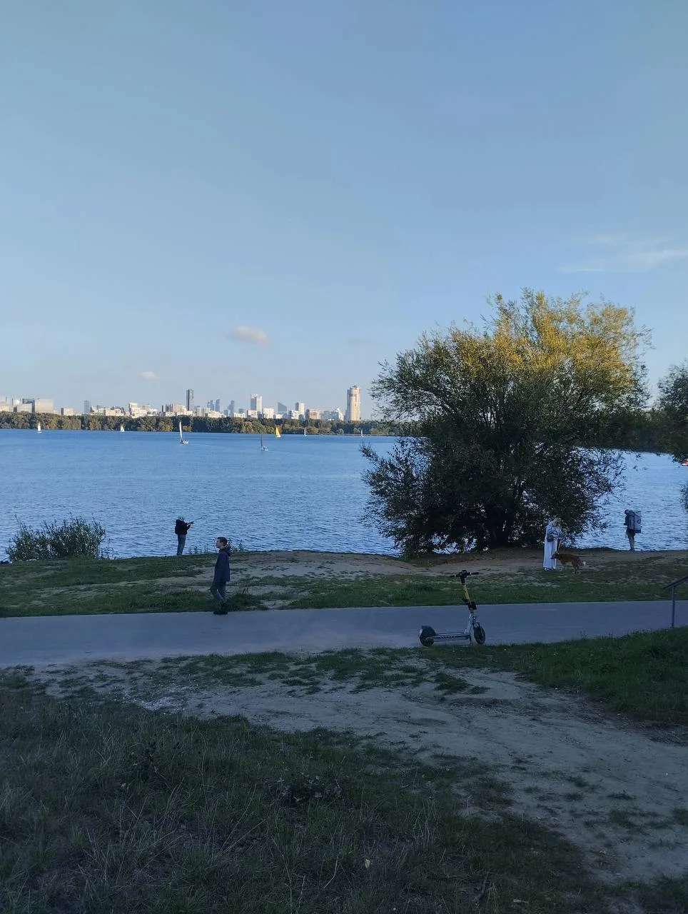 Парусники на Строгинском заливе. Красота 😍