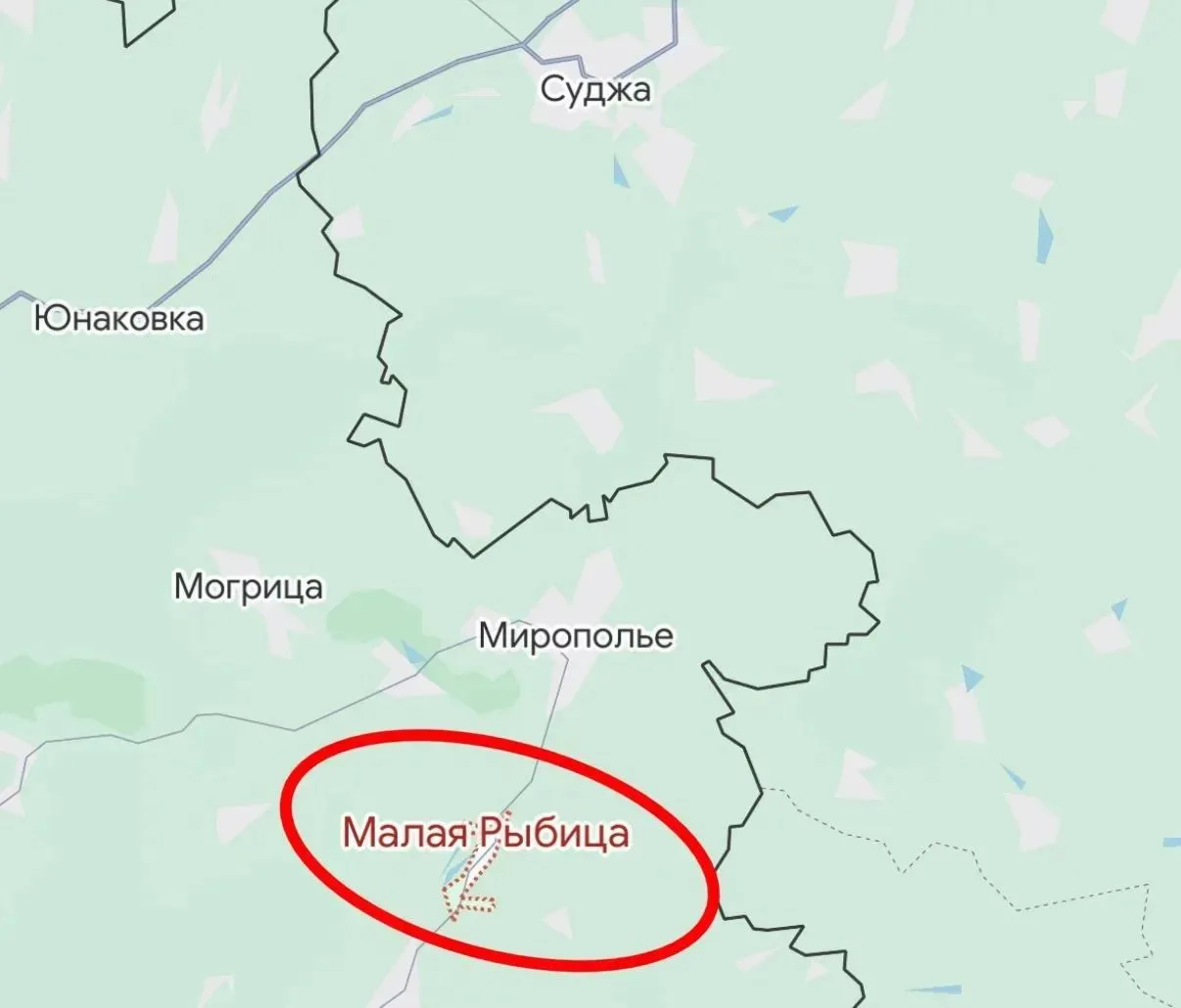 🇷🇺 ВС РФ установили контроль над н.п. Малая Рыбица!