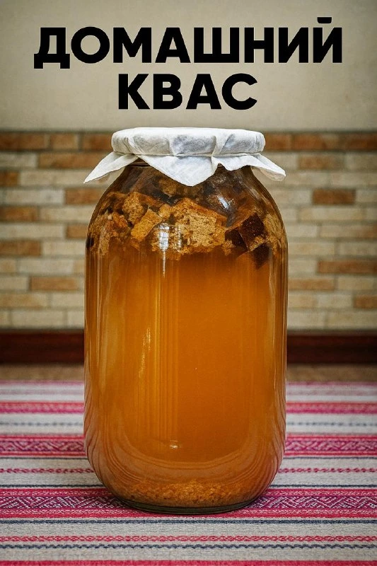 ДОМАШНИЙ КВАС ПО СЕМЕЙНОМУ РЕЦЕПТУ