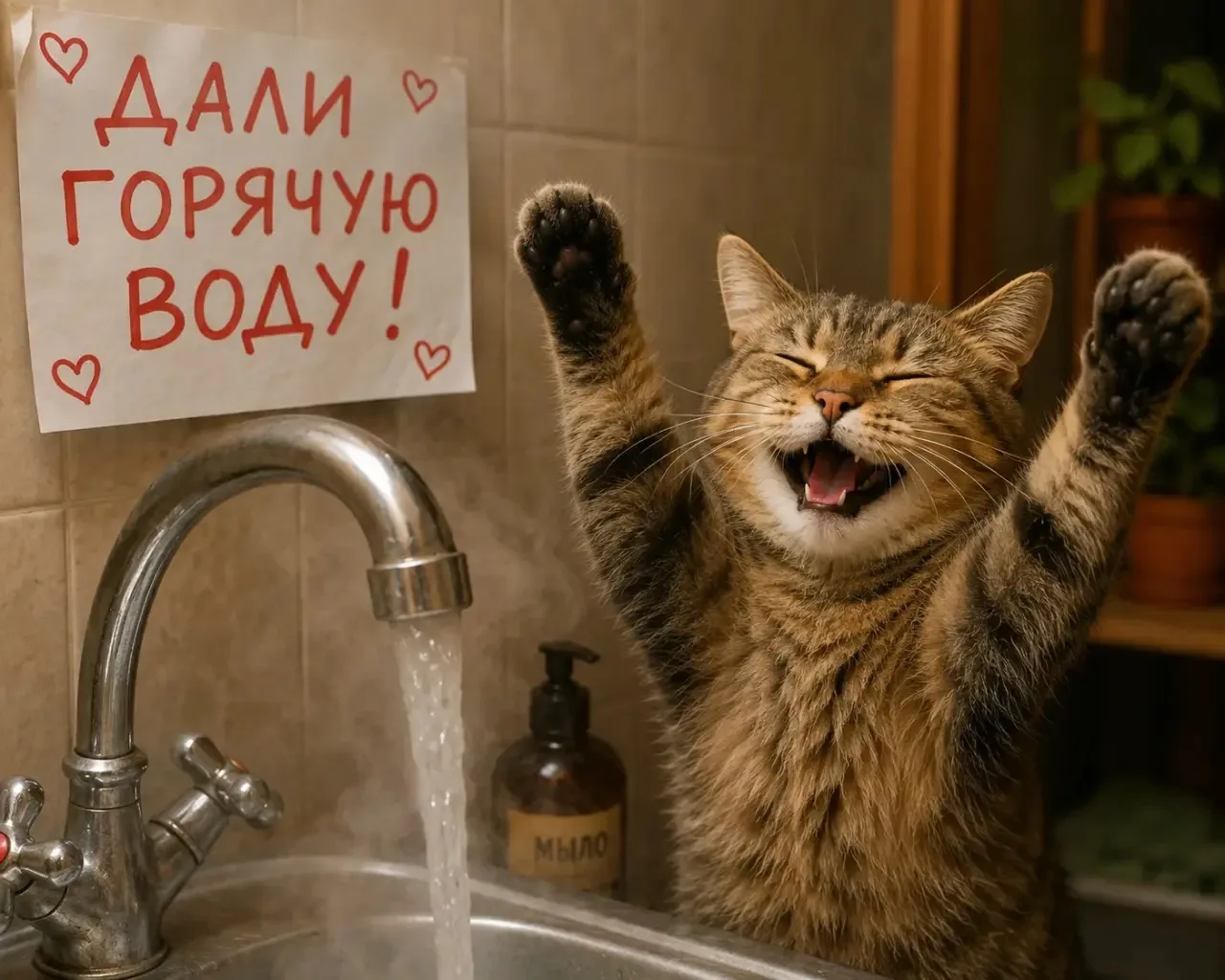 Крайтеплоэнерго сообщил о подключении горячего водоснабжения для р-на Фабрики!

https://max.ru/nevin