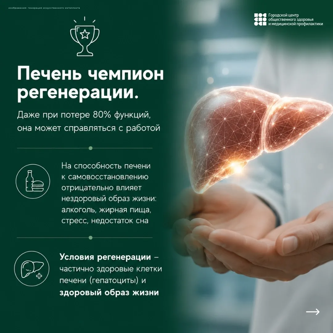 🟢 С 27 июля по 2 августа в России проходит Неделя профилактики заболеваний печени.

В связи с этим 
