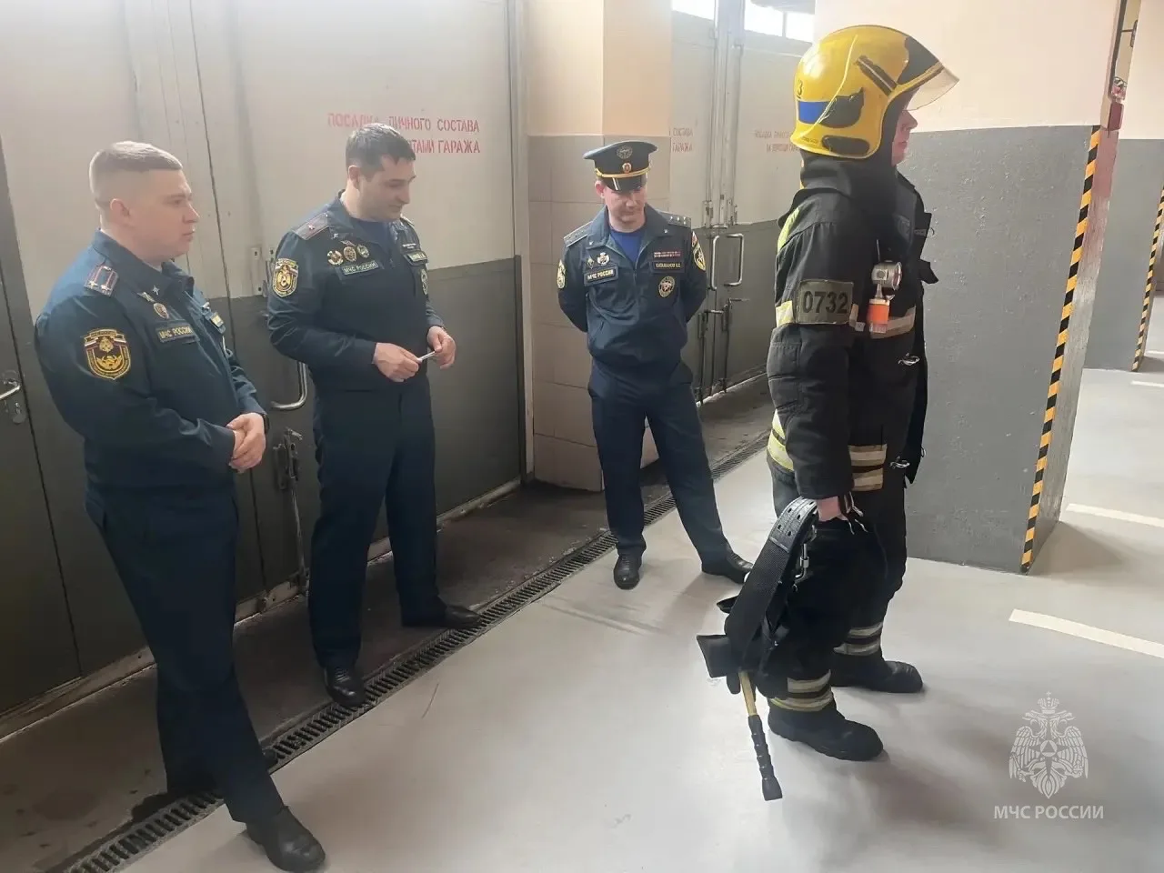 В пожарно-спасательных частях Северо-Востока проверили организацию работы по охране труда  Проверку 