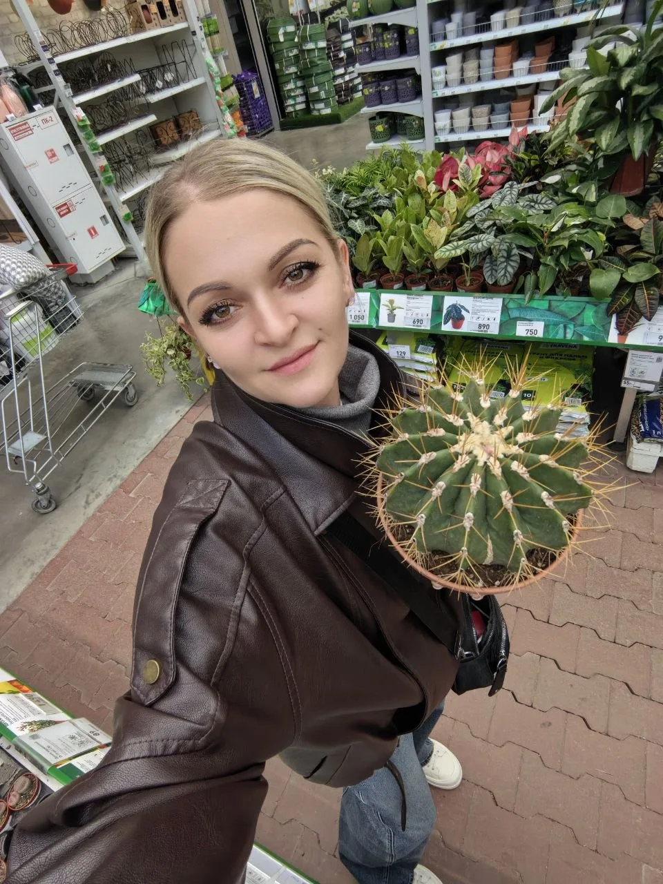 Цветок который я выбрала 🤣на сегодня это кактус 🌵 который мне необходим 😍