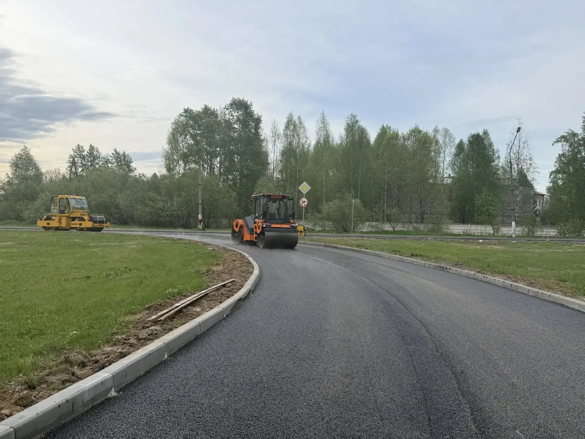 Ремонт улицы Пермской в Сыктывкаре подходит к завершению