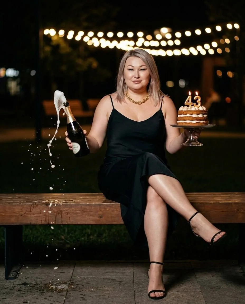 Возвращаемся в режим) За время отсутствия я отметила 43 года 🥳 Покаталась первый раз н...