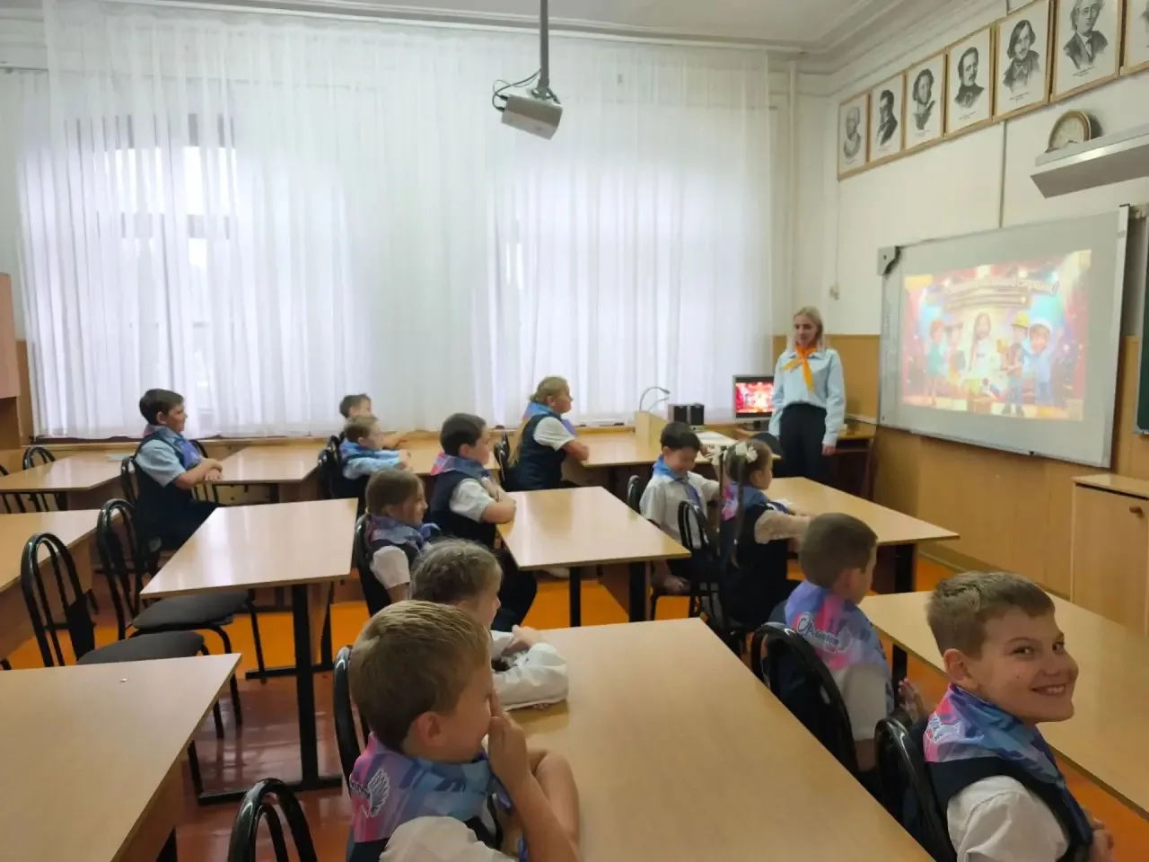 В 3Б классе советник директора по воспитанию провела интерактивную игру, приуроченную к...