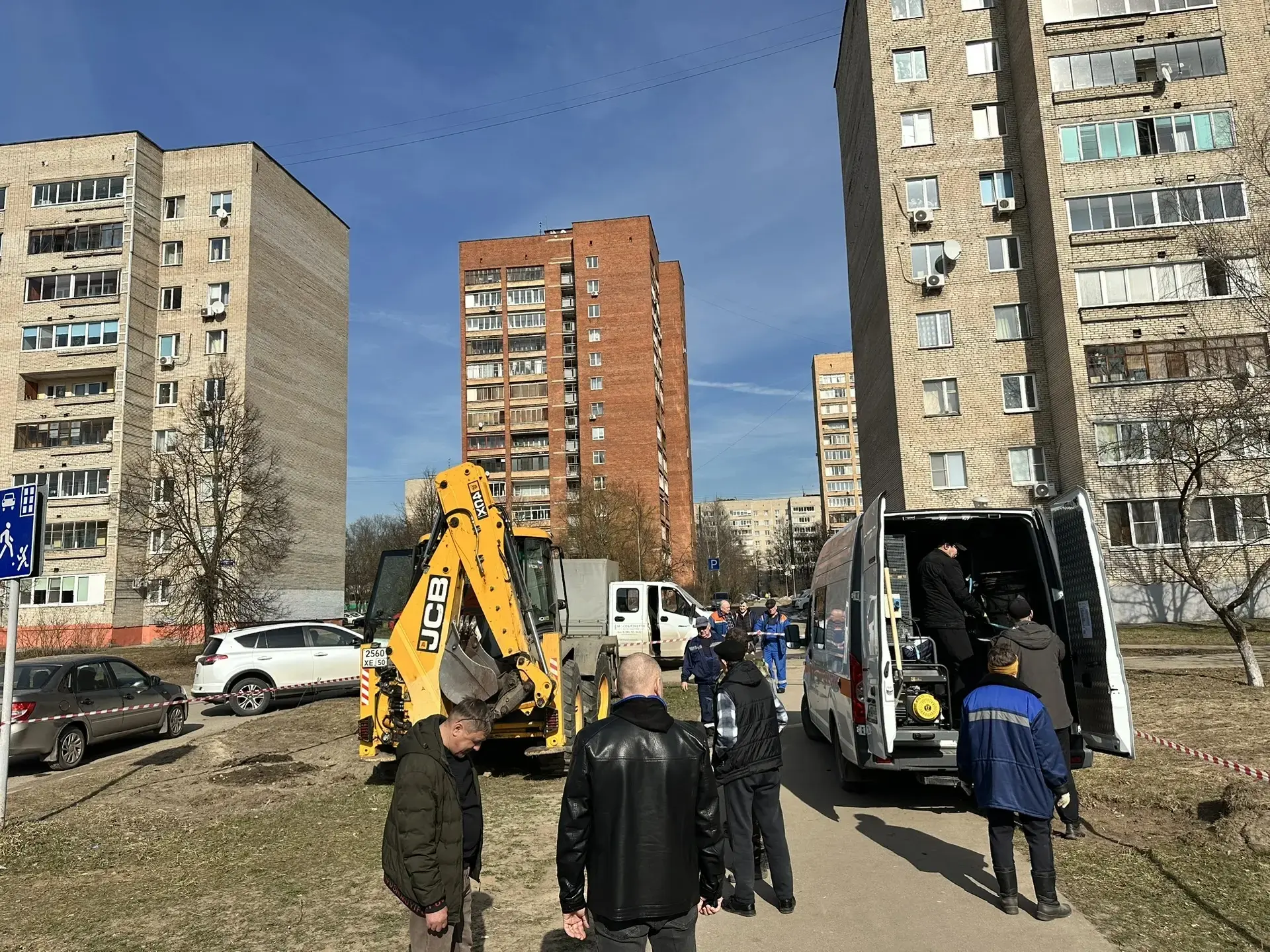 📍На улице Центральной продолжаются восстановительные работы