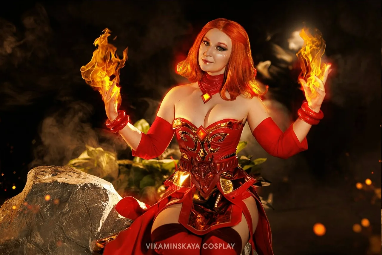 Немного косплея по Dota 2 на вечер.
