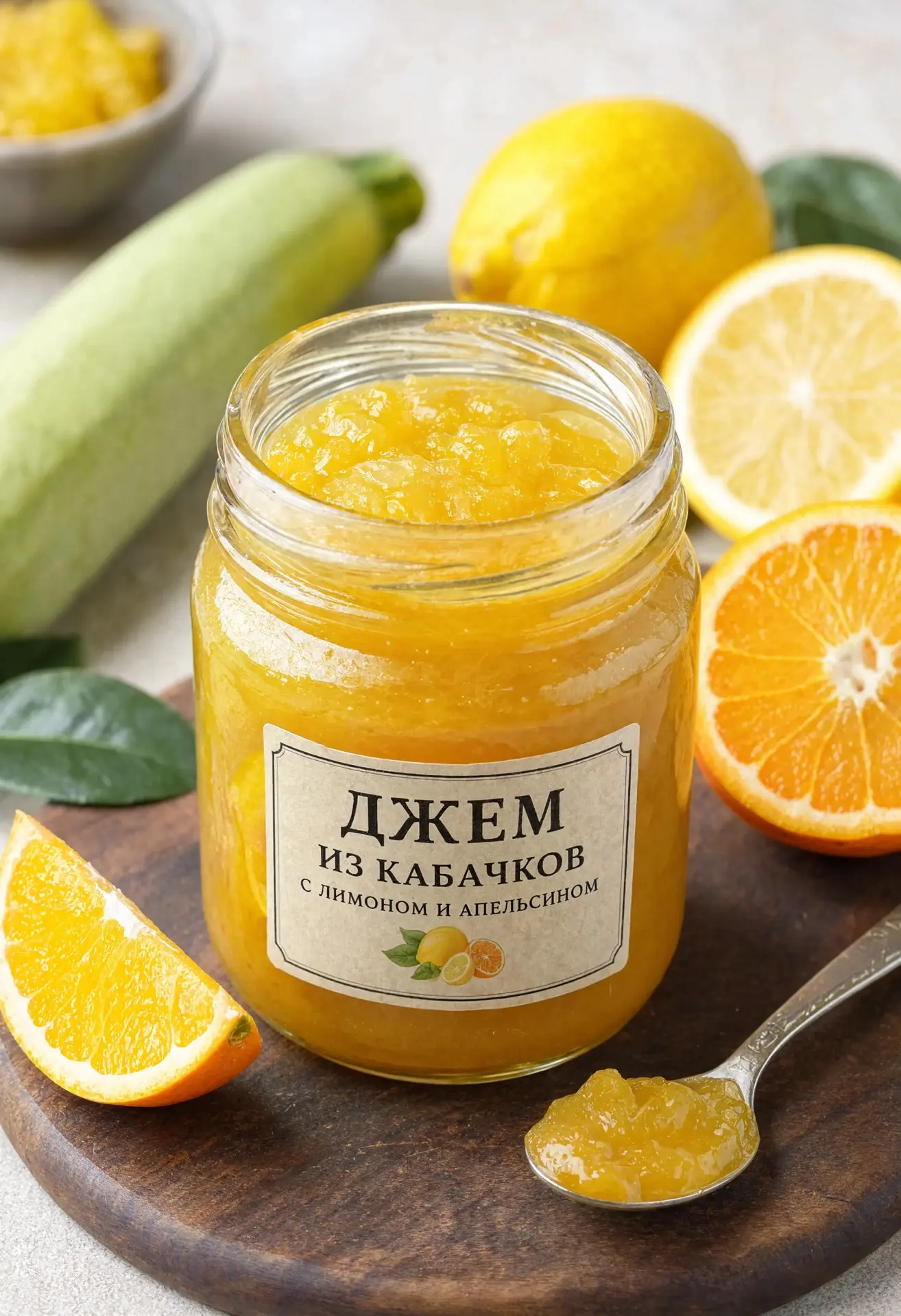 🍊 ДЖЕМ ИЗ КАБАЧКОВ С ЛИМОНОМ И АПЕЛЬСИНОМ — ГЕНИАЛЬНЫЙ ФОКУС НА КУХНЕ! Никто не догада...