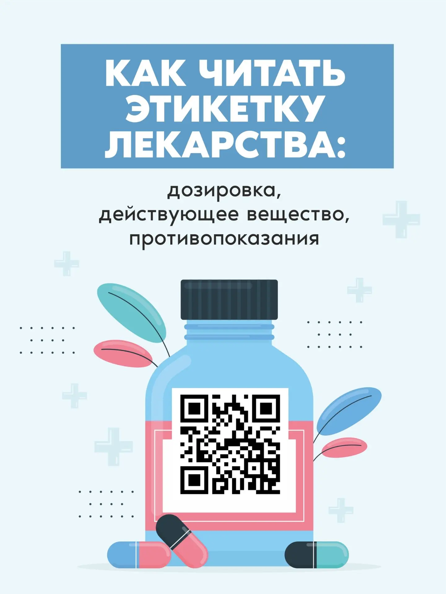 💊 Этикетка лекарства – главный источник информации о средстве