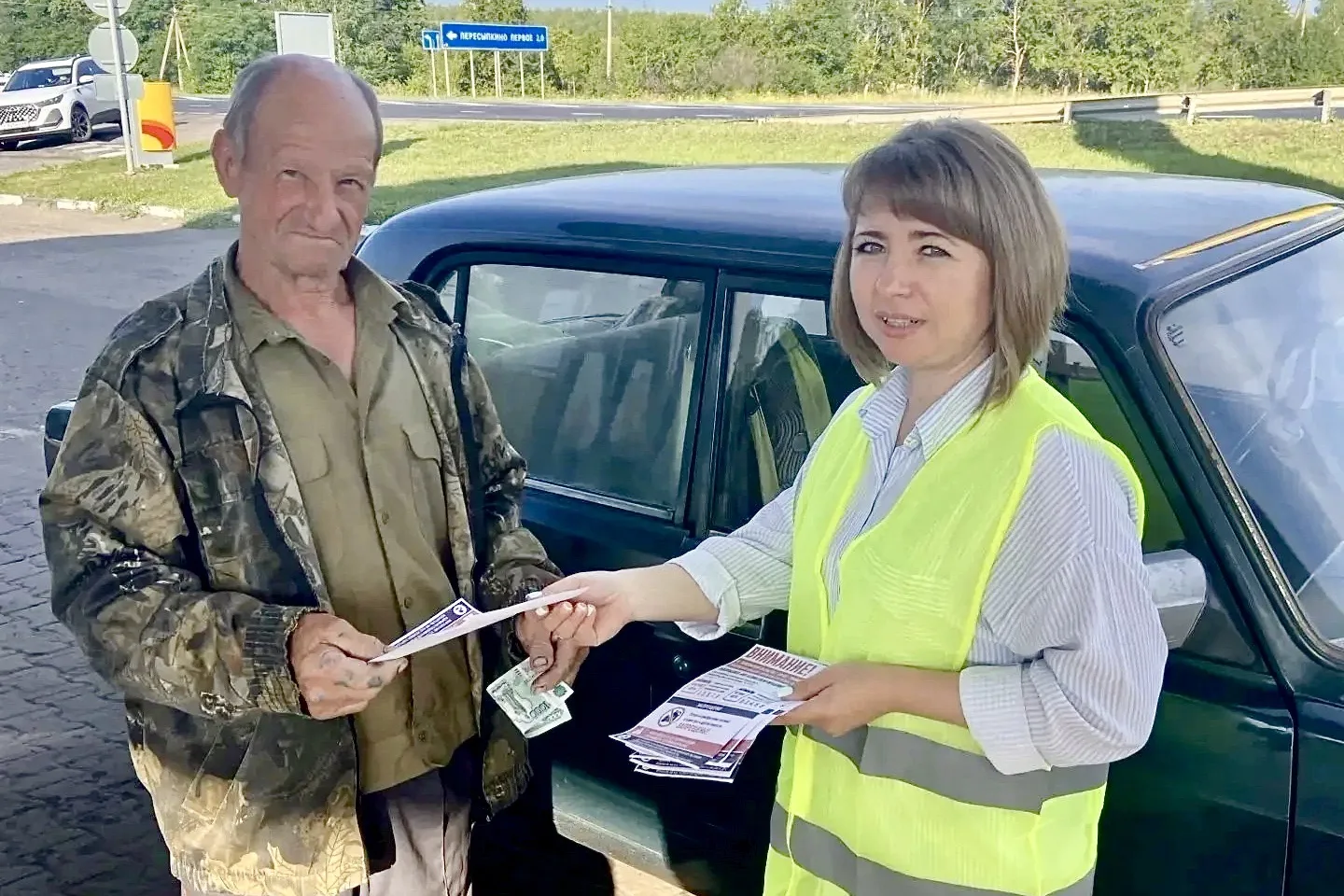 На автозаправочных станциях Тамбовской области, где формируются очереди, продолжают раб...