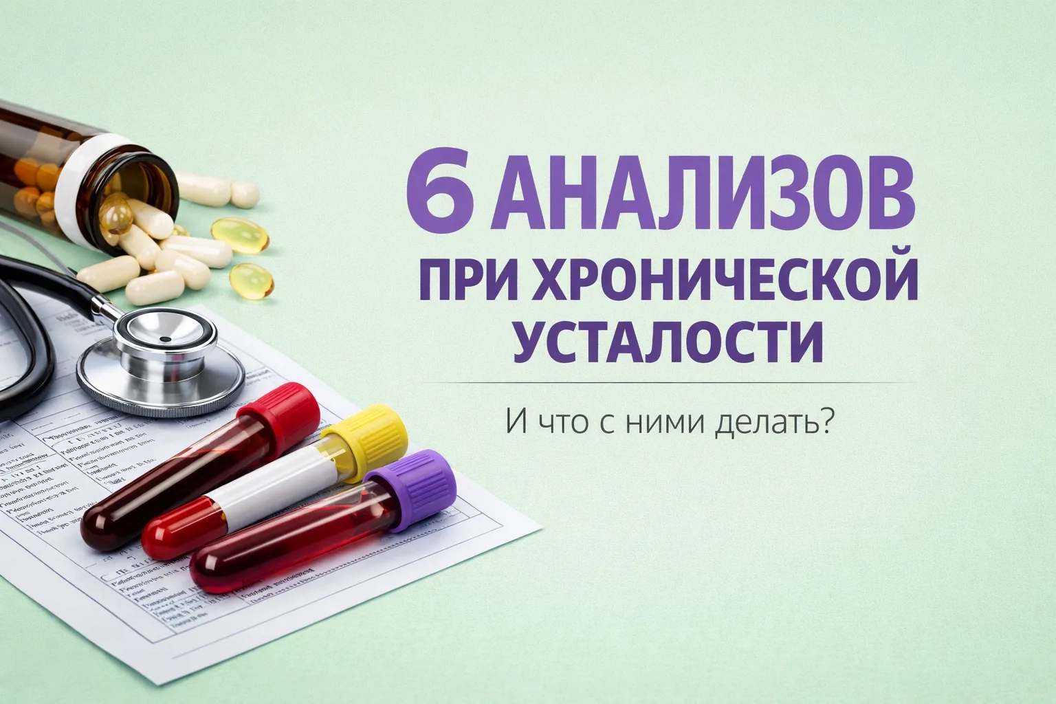 Хроническая усталость: с чего стоит начать диагностику?  Если усталость сохраняется даже после сна и