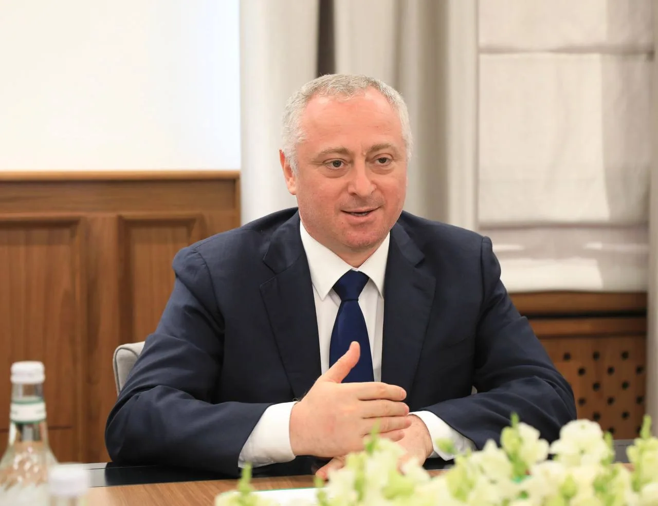 Президент Бадра Гунба встретился с Раисом Республики Татарстан Рустамом Миннихановым