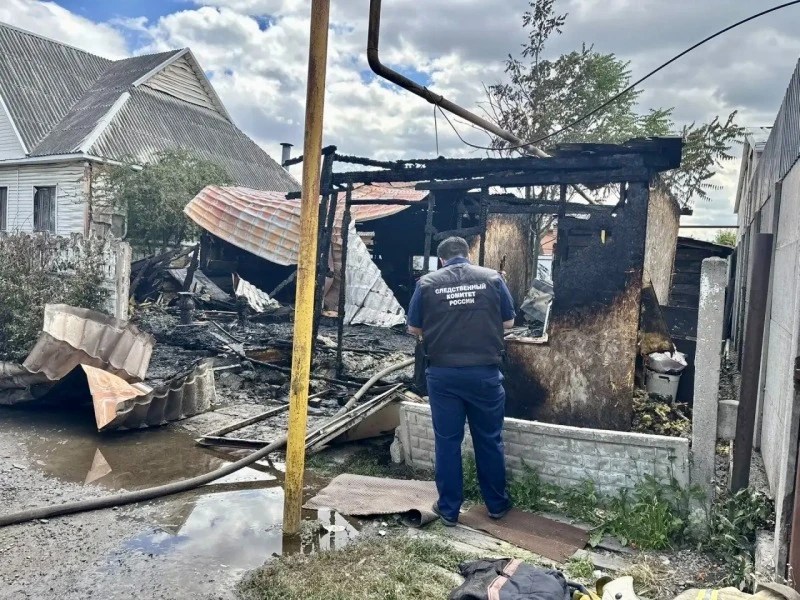 Пожар унес жизни двоих детей в Ростовской области