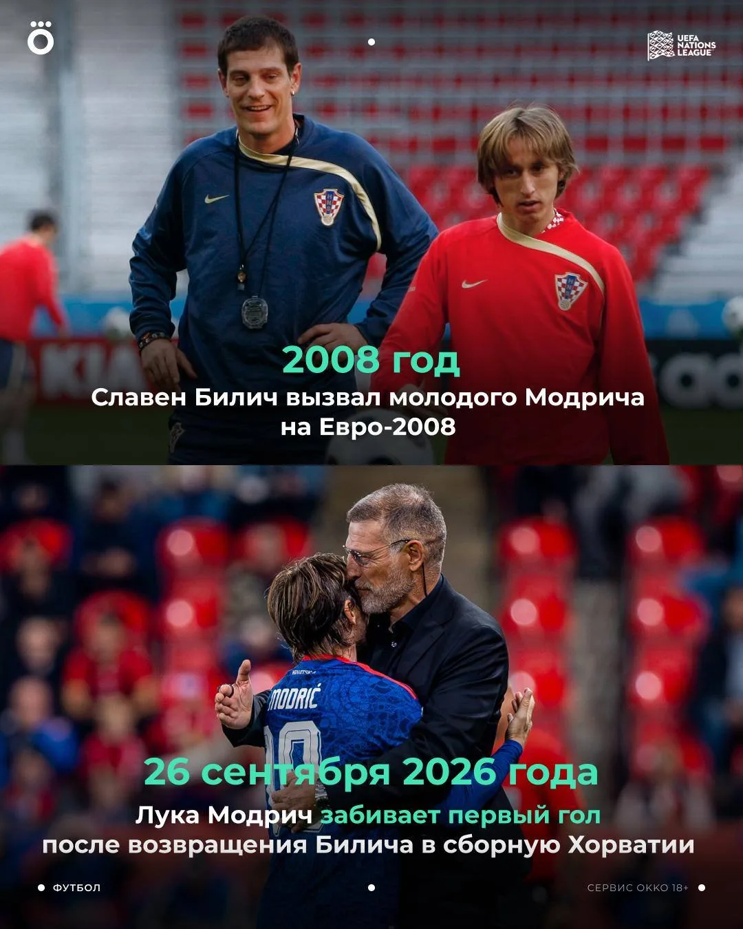 Модрич бесконечно благодарен Славену Биличу. Именно он вызвал молодого Луку на Евро-200...