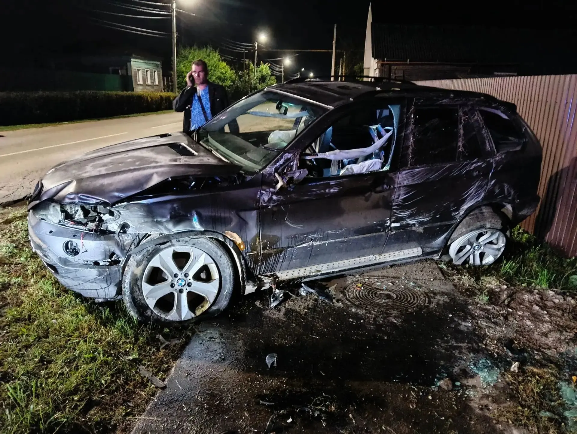 💔🥴🚓Поехал пьяным к бывшей, разбил машину уходя от полицейской погони