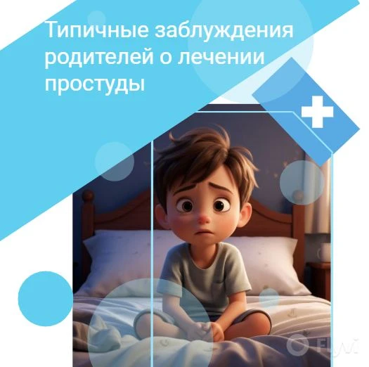 Типичные заблуждения родителей о лечении простуды у ребенка ❄️👶

Простуда — частый гость в семьях с