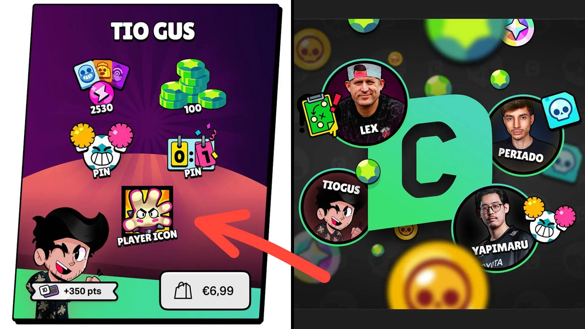 ⚠️ Раньше эту иконку можно было получить со скином в Brawl Pass, теперь она будет прода...