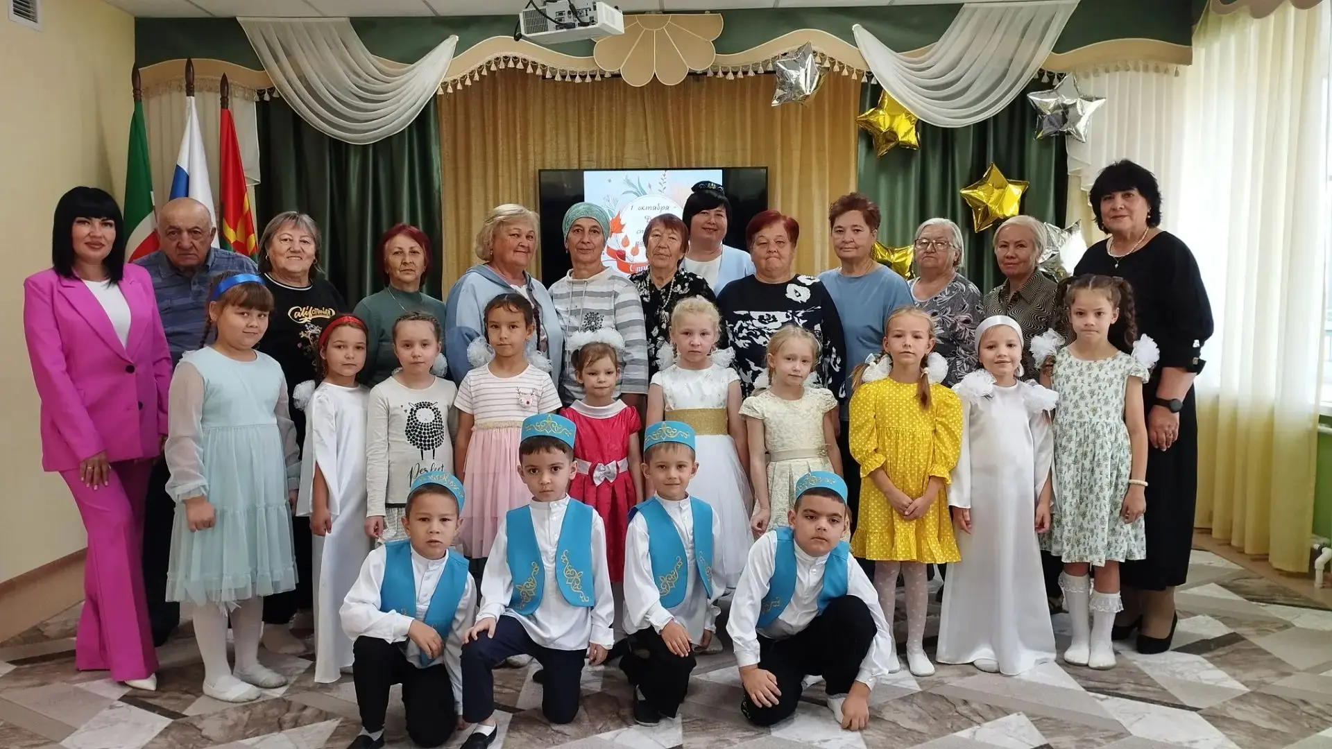 В детском саду «Алтынчеч» Заинска чествовали ветеранов