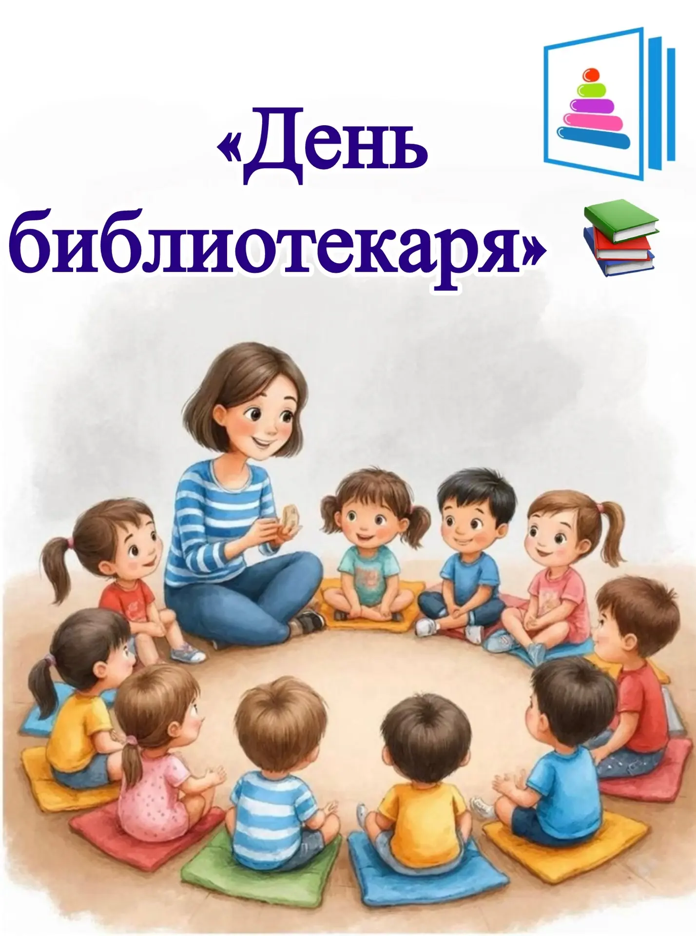 В старшей группе 👦🏼👧🏼 прошёл «День библиотекаря.»Они посмотрели увлекательную презе...