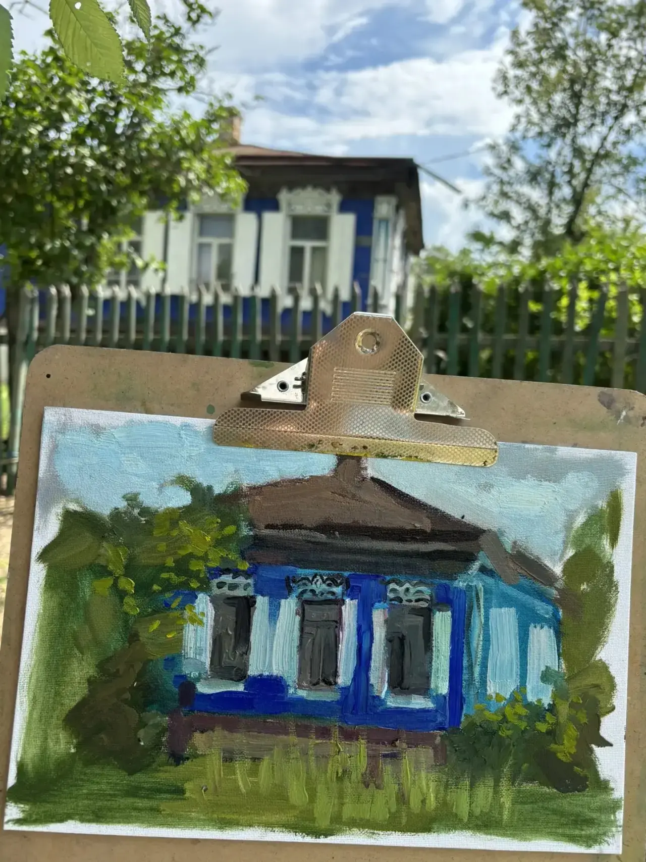 Пленэр нашей художественной школы в Старочеркасске 🎨